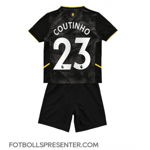 Aston Villa Philippe Coutinho #23 Tredje tröja Barn 2022-23 Kortärmad (+ korta byxor)